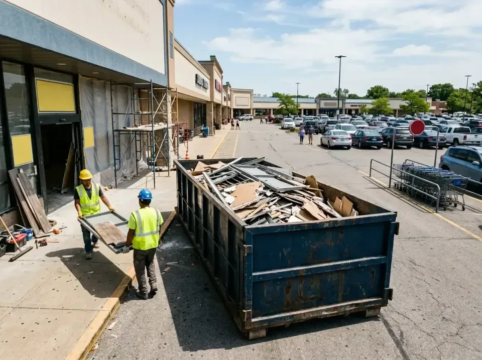 retail-store-renovation-debris-003 — frequently asked questions, Roll-off Dumpster Rentals in Moore, OK